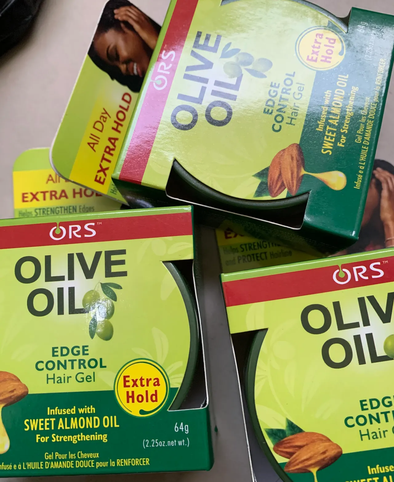 Gel olive oil x3