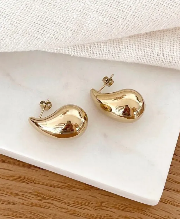 Water drops earrings
