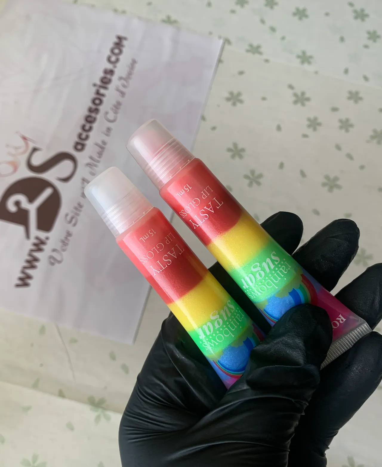 Rainbow gloss