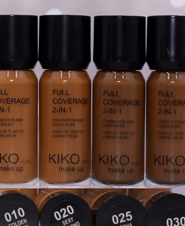 Fond de teint kiko makeup